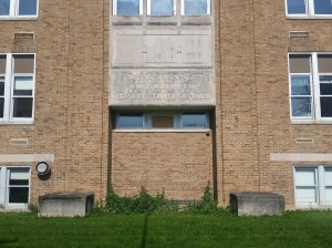 Sheridan School West Entrance